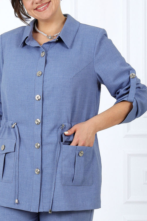 Платье Ninele 7431-Р темно-синий - Mira fashion фото 1619