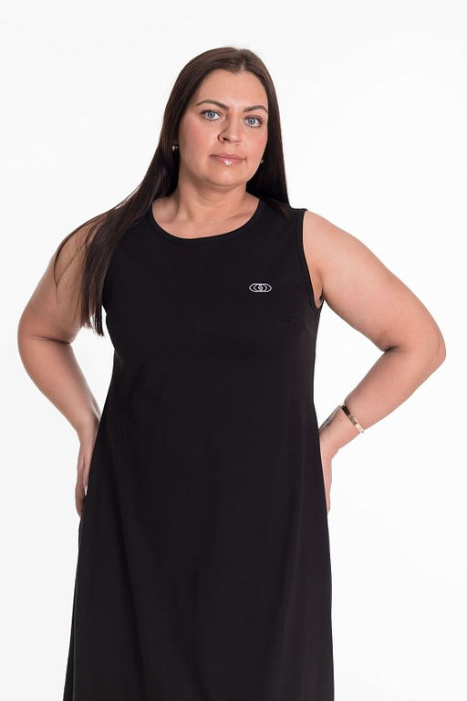 Сарафан М324133Пб черный - Елена фото 6