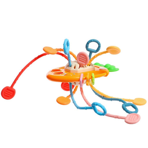 Уценка Развивающая игрушка Морковка-тянучка