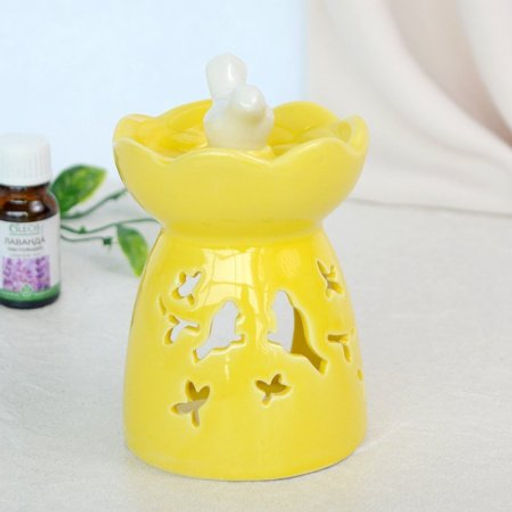 Аромалампа Птичка 12 см / 1645 /уп 96/ (Розовый) - Галеонтрейд фото 4