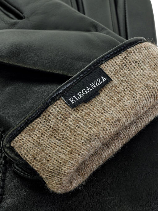 Перчатки мужские 100% ш IS984 black - Eleganzza фото 3