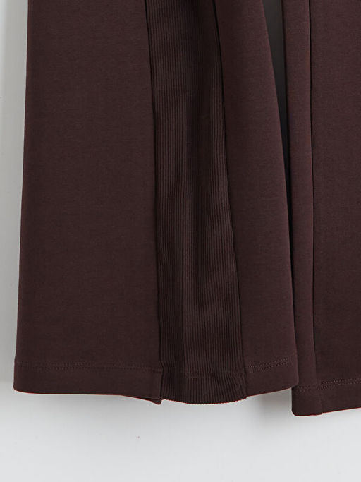 Beli Kemerli Kad?n Pileli Kuma? Pantolon