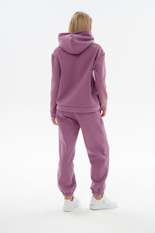 Костюм женский из футера 3х нит.начес Вектор глициния - Амадэль фото 9