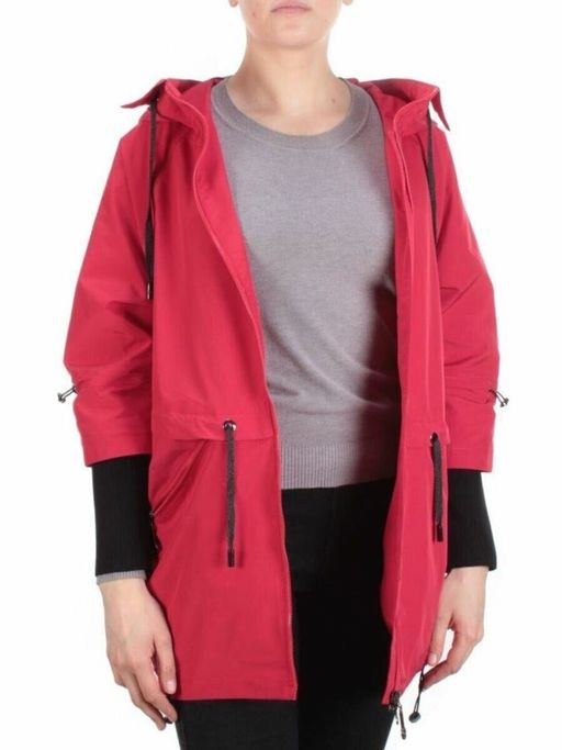 FY-227 CRIMSON Ветровка женская АЛИСА (65% хлопок, 35% полиэстер) - Fashion фото 6