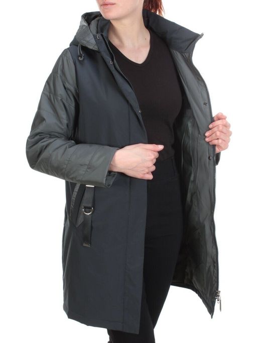 6029 AQUAMARINE Куртка демисезонная женская DATURA (100 гр. синтепон)