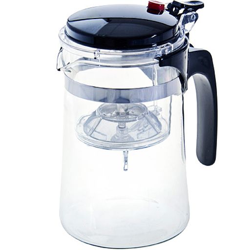 4026 Чайник заварочный 0,5л дав/клап стекло/нерж/ст/пластик MB (х24) - Mayer&boch фото 2