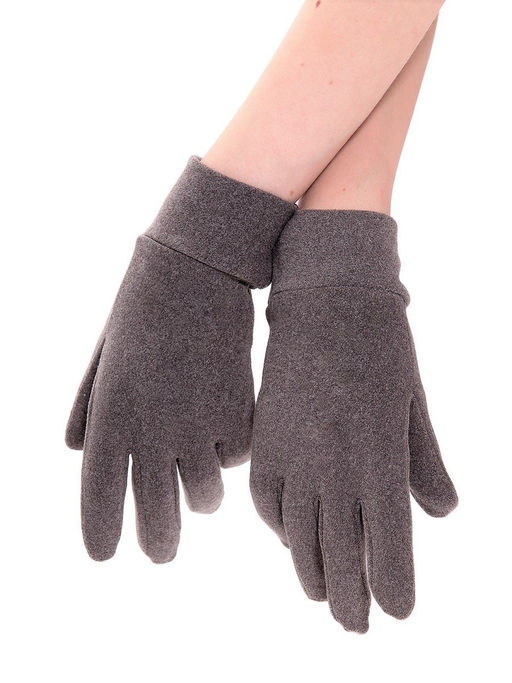 1127 Перчатки для фигурного катания со стразами, из флиса *