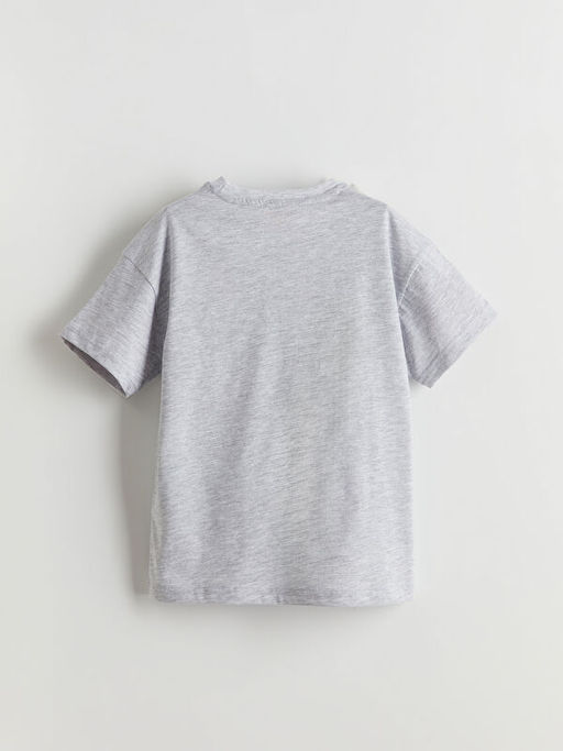 Bisiklet Yaka Erkek ?ocuk ?ortlu Pijama Tak?m?