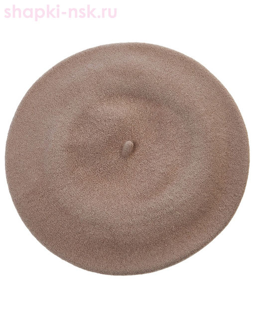 Берет фетр без отделки 12 Берет женский (59-61)