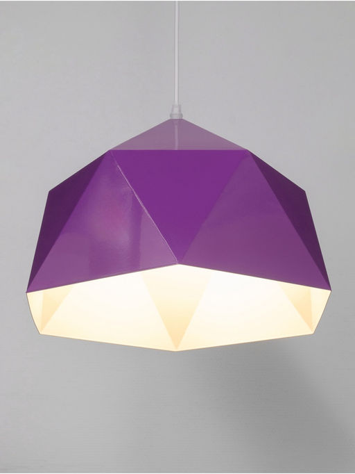 Светильник Edward, 1×40 Вт, Е27, 38×38×25 см, фиолетовый