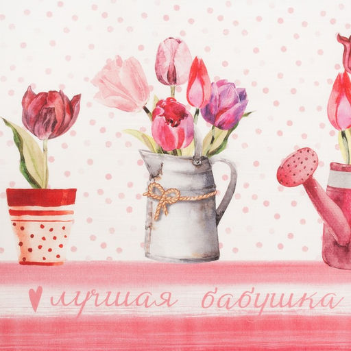 Полотенце Этель Любимая бабушка 40х67 см, 100% хлопок, репс 190 гр/м2 фото 5