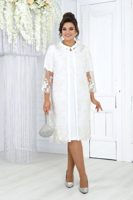 Платье Ninele 7431-Р темно-синий - Mira fashion фото 1369