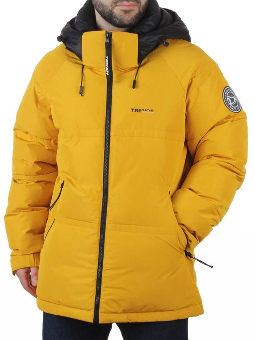D6855 YELLOW Куртка мужская зимняя (200 гр. холлофайбер)