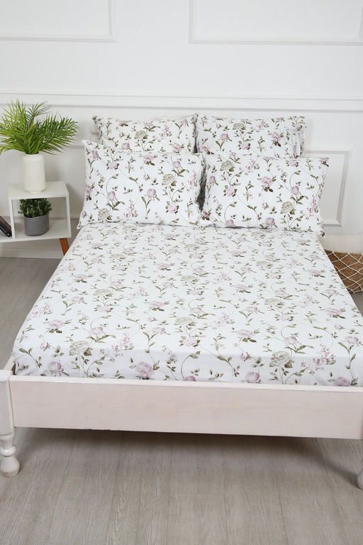 Простыня поплин Пиония