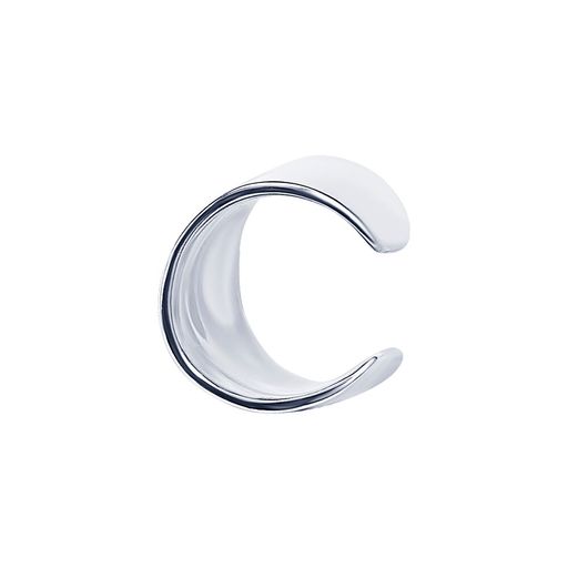 Широкий кафф из серебра