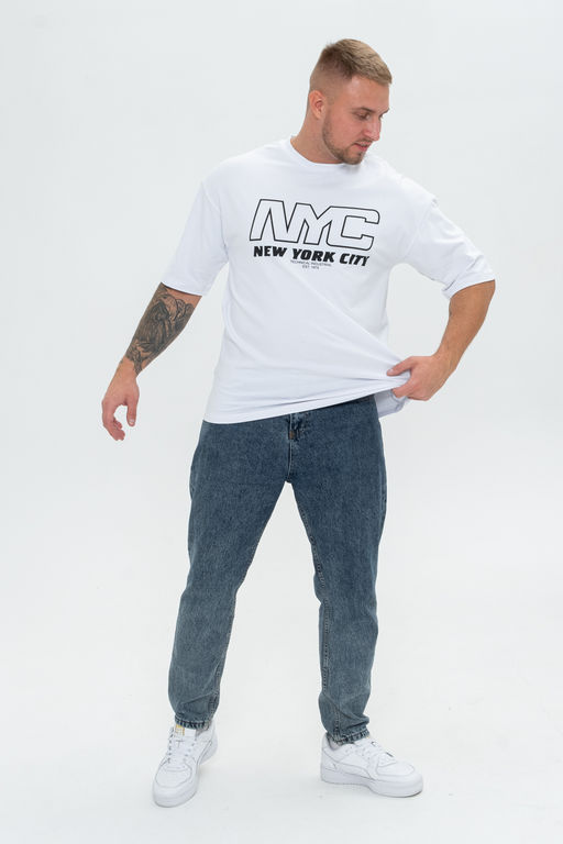 Футболка мужская 8507/1 оверсайз