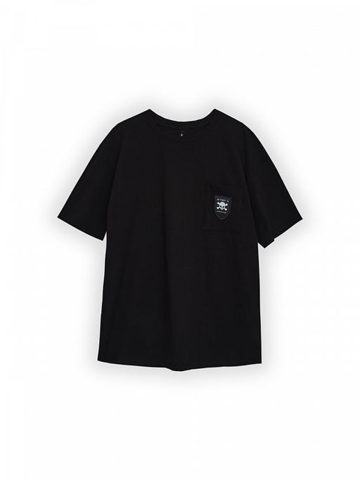 Черная футболка False not true - 0not1 фото 6