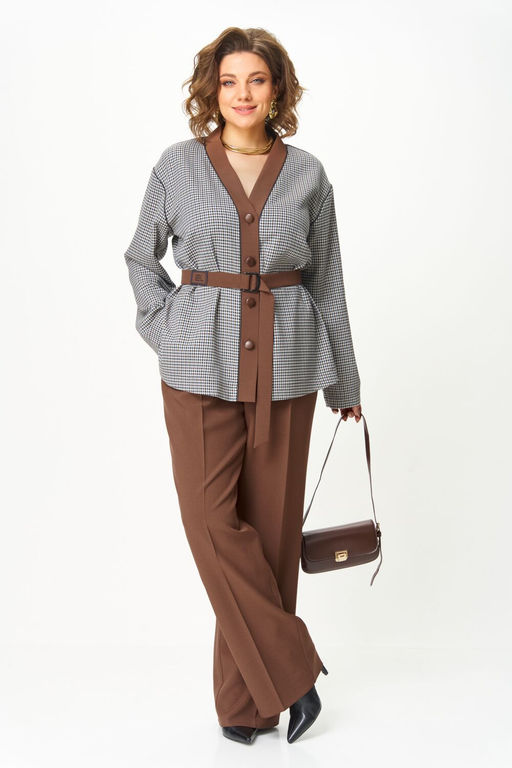 Костюм Aira Style 24244 Шоколад