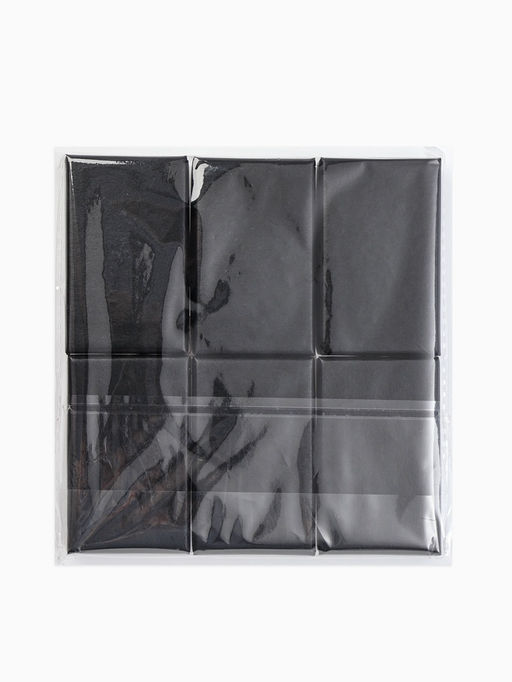 Набор коробочек подарочных 6 шт. под набор «Минимал», 5×8 см, чёрный