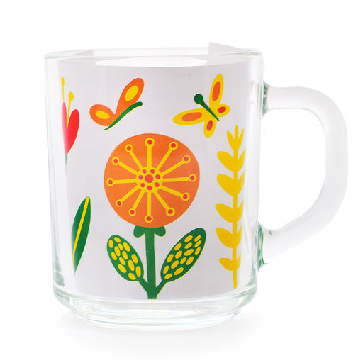 Набор для творчества. Кружка под роспись "Цветочки"