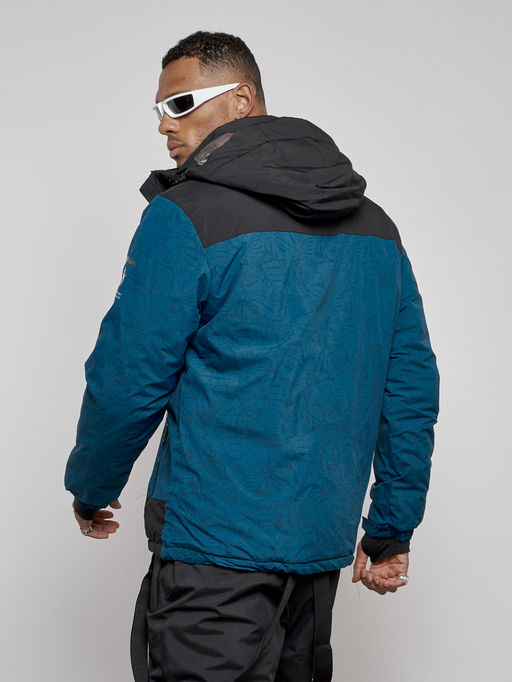 Горнолыжный костюм мужской зимний синего цвета 6321S - Leifensh фото 8