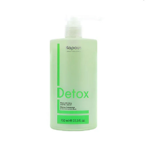 Kapous Маска с Сельдереем и маслом семени Льна, 750 мл Detox - Kapous professional фото 2
