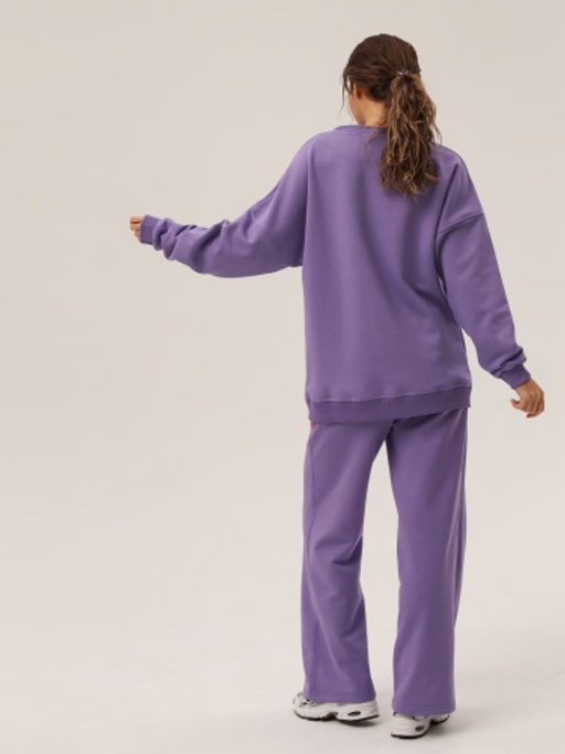 MY Свитшот жен. О-вырез вышивка на рукаве СО001  фото 2