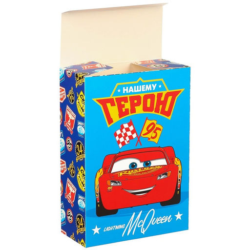 Цена за 2 шт. Коробка складная,16 х 23 х 7,5 см Герою, Тачки - Disney фото 3