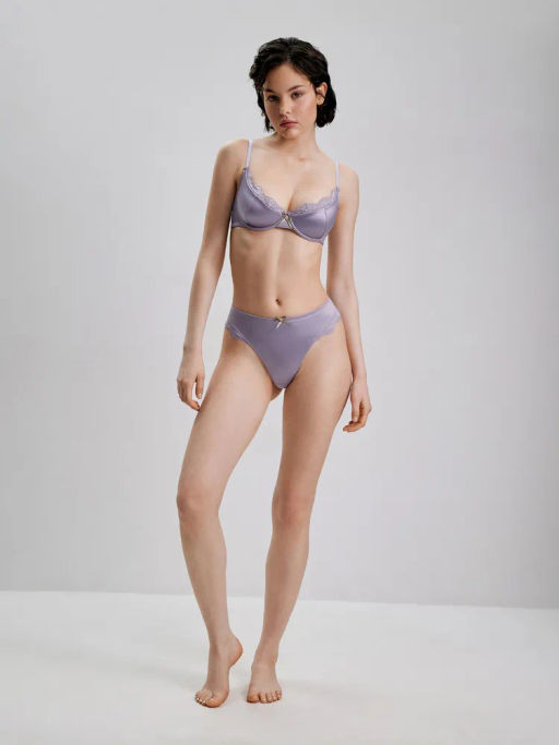 Infinity / Трусы стринги-бразилиано жен. Emala лавандовый - Infinity Lingerie фото 4