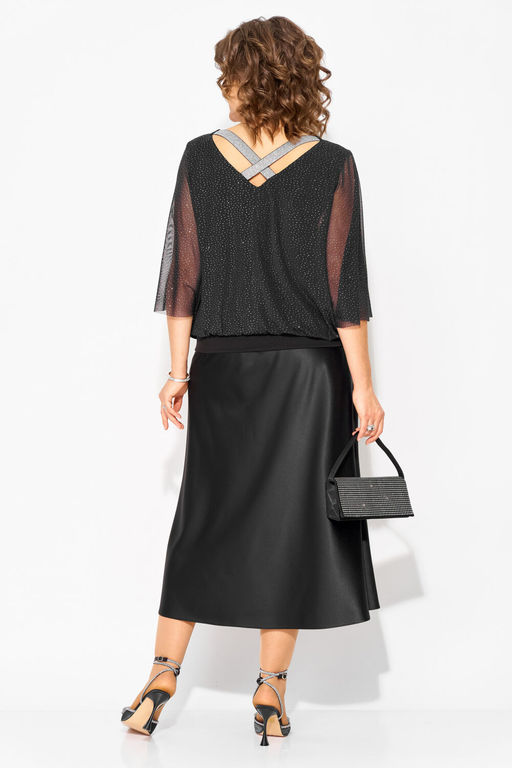 Туника Liliana 1502 черный фото 2