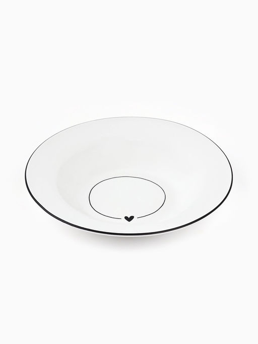 Тарелка суповая керамическая С любовью, d=22.4 см, ручная работа