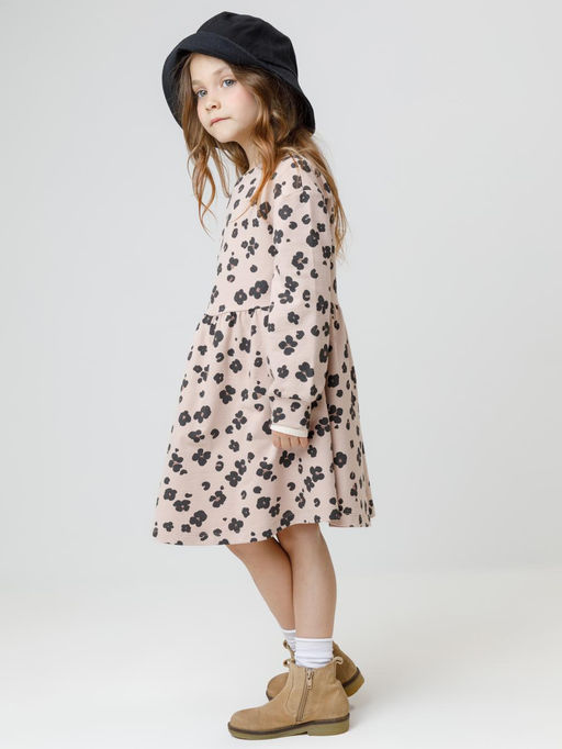 КР 5952/бежевый 1305 Н085 к613 платье для дев