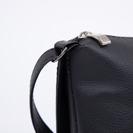 Сумка кросс-боди на молнии, цвет чёрный - Simaland фото 4