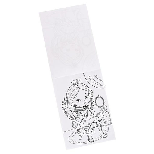 Раскраска для девочек 100 листов. Добрые принцессы, для детских садов и центров развития