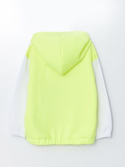 Kap??onlu Mickey Mouse Bask?l? Uzun Kollu K?z ?ocuk Sweatshirt - Waikiki фото 2