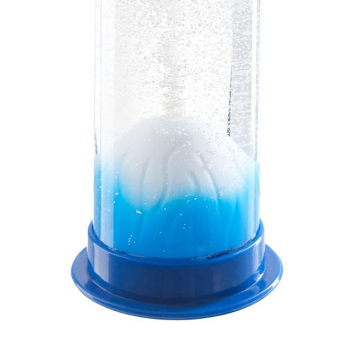 Часы гелевые «Вулкан», антистресс, 15×5 см, синие