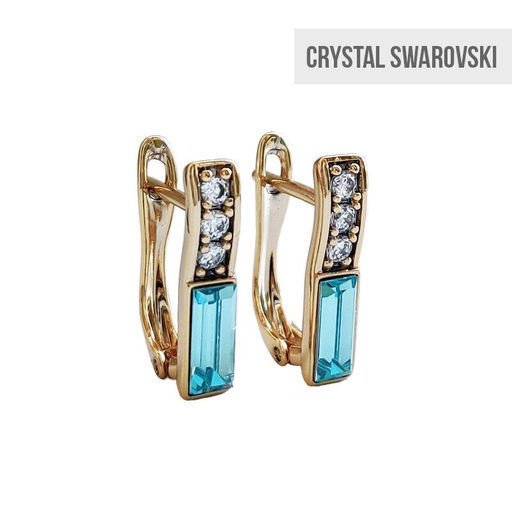 Серьги с кристаллами Swarovski