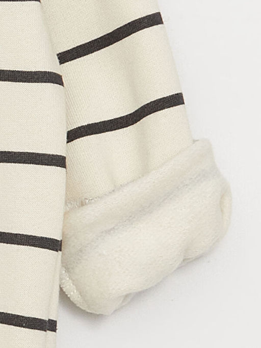 Bisiklet Yaka Bask?l? Erkek Bebek Sweatshirt - Waikiki фото 2