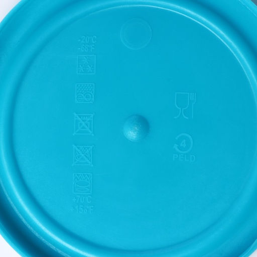 Цена за 2 шт. Контейнер для хранения продуктов ABAN min, 210 мл, стекло, голубой