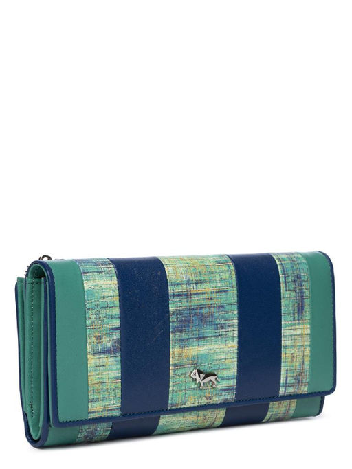 Кошелек Labbra L145-7071 d.mint/d.blue  фото 2