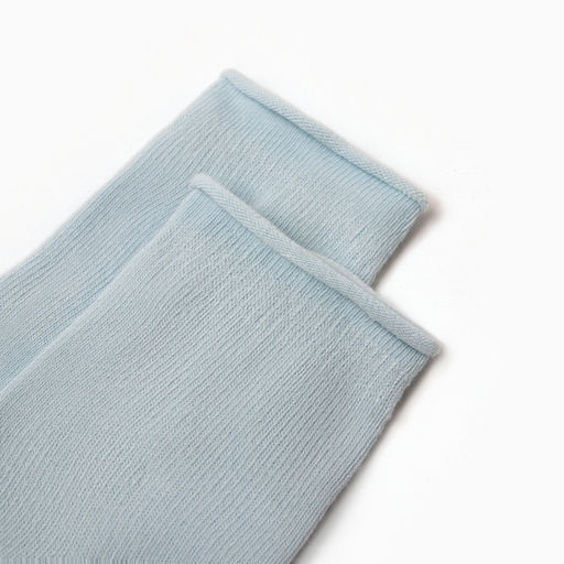 Носки детские MINAKU со стоперами, голубые, 7-10 см
