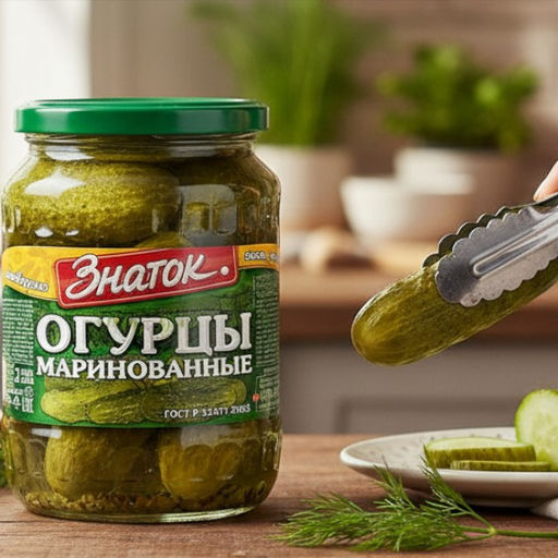 Огурцы маринов. 680г - Знаток фото 2