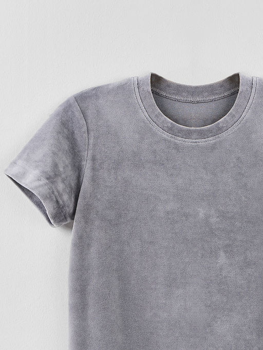 Комплект домашний для девочек серый велюровый - Mark formelle фото 5