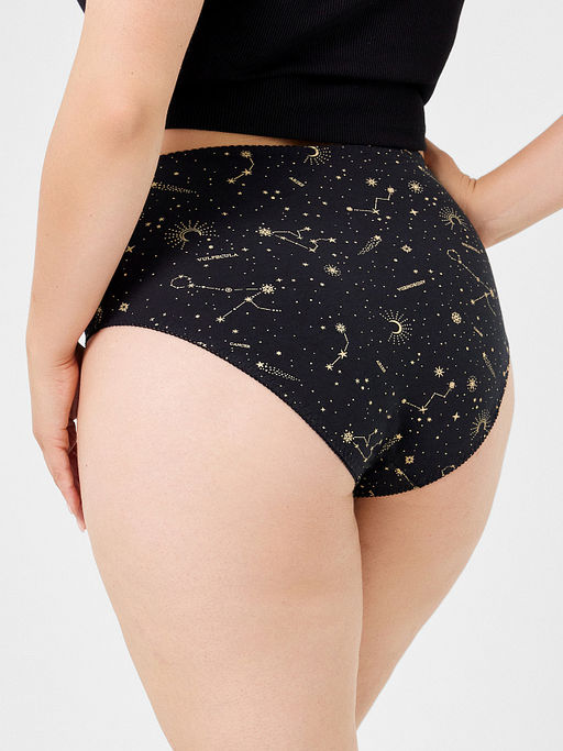 Цена за 2 штуки! Трусы макси женские черные с высокой посадкой - Mark formelle фото 4