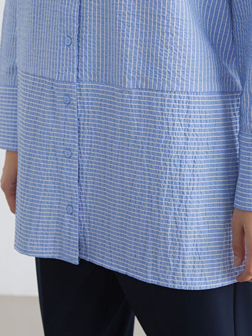 ?izgili Kad?n G?mlek Tunik