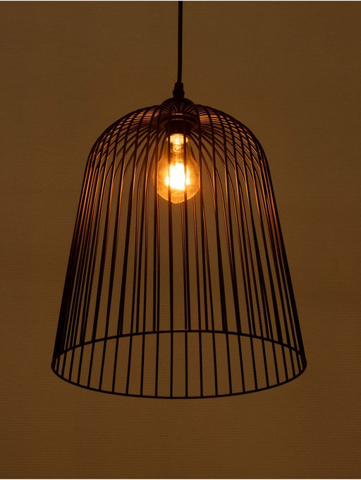 Светильник потолочный BayerLux Millie, 1×40 Вт, Е27, черный, 31×31×35 см