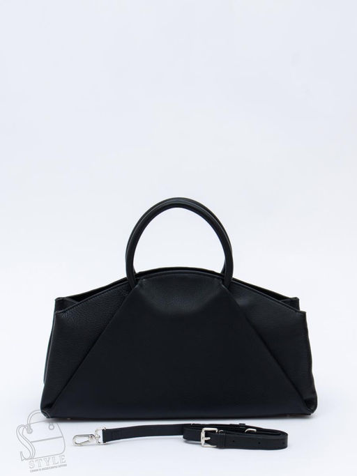 Сумка женская кожаная 1009M black Polina&Eiterou  в Новосибирске
