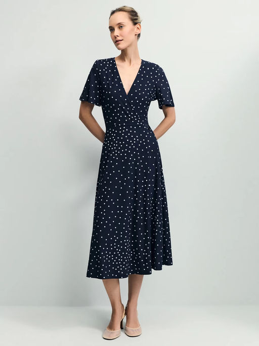 Платье с треугольным вырезом / Zarina  фото 2