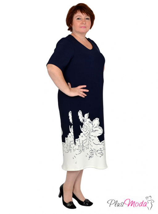 Платье Модель №501 размеры 44-82 - Plusmoda фото 9