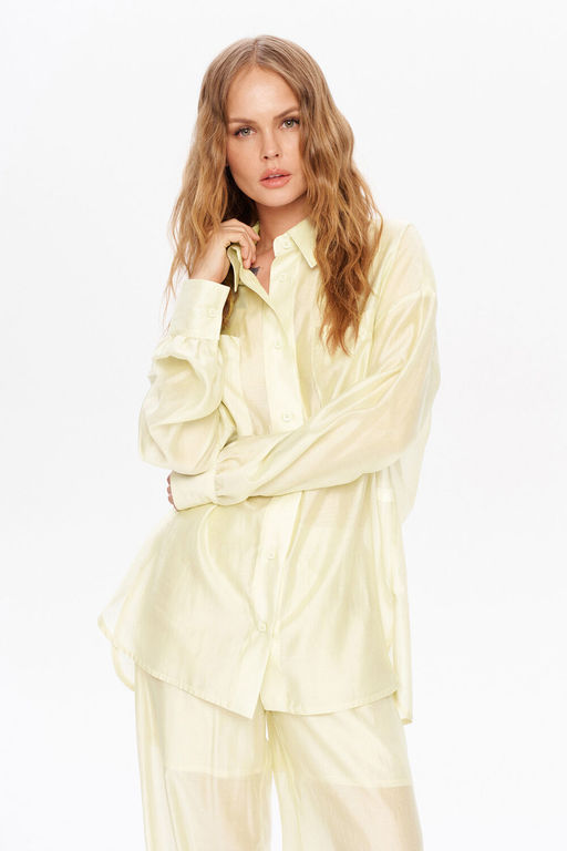 Рубашка Pirs 5763 прозрачный желтый